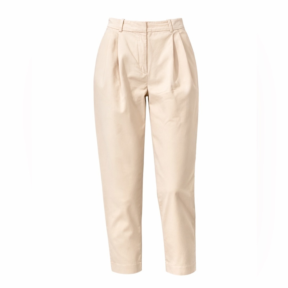 Babaton cream wool trousers, size 10